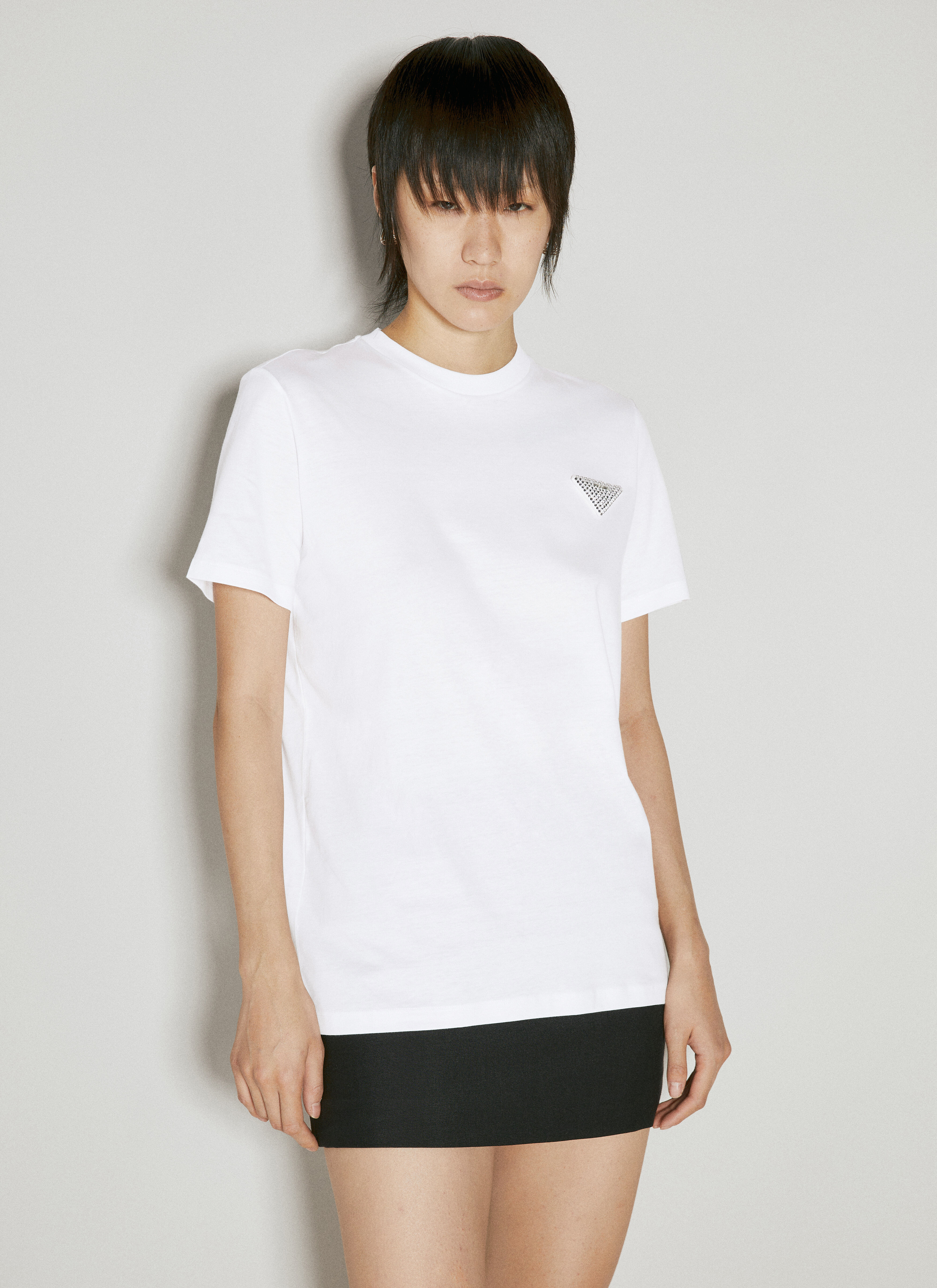 Prada logo t shirt deals