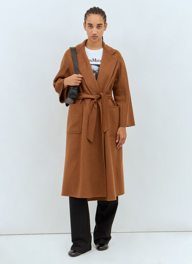 Max Mara 루드밀라 아이콘 코트  브라운 max0257009