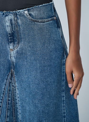 OUR LEGACY Rebel Skirt Blue our0262005