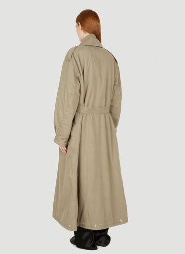 Maison Margiela Reversible Trench Coat Beige mla0247002