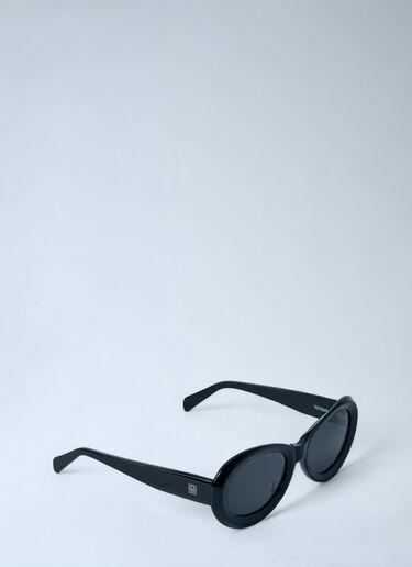 Oval Sunglasses TOTEME Oval Sunglasses Black tot0261010