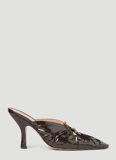 Bottega Veneta Polished Pump Heels Brown bov0253063