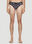 Alexander McQueen Numerical Print Swim Briefs Yellow amq0150033