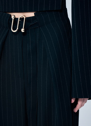 Sportmax Bernard Pinstripe Pants Black spx0259006