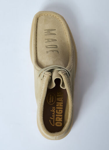 Clarks x Human Made Wallabee Made Mapl Lace-Up Shoes Beige chm0159001