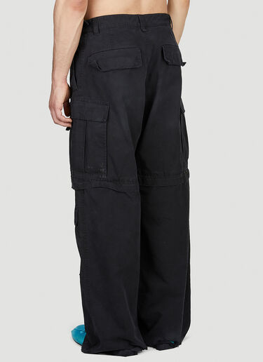 Balenciaga Large Cargo Pants Black bal0152038