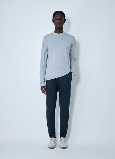 Long Sleeve Crewneck Top RIER Long Sleeve Crewneck Top Grey rrr0162022