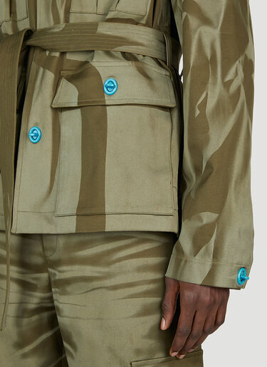 Botter Laser Print Jacket Khaki bot0152001