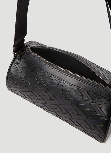 Versace Greca Pattern Crossbody Bag Black ver0151034