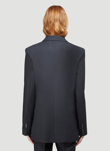 Maison Margiela Single Breasted Blazer Black mla0243003