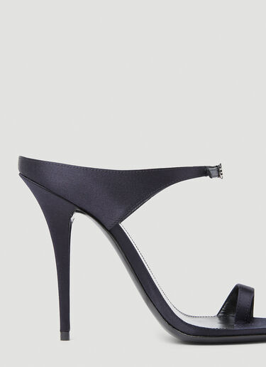 Saint Laurent Dive 高跟穆勒鞋 蓝色 sla0252038