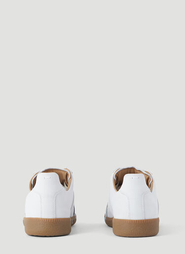 Maison Margiela Replica Paint Low-Top Sneakers White mla0246045