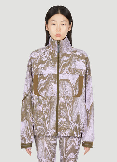 adidas by Stella McCartney Print Track Jacket Purple asm0254016