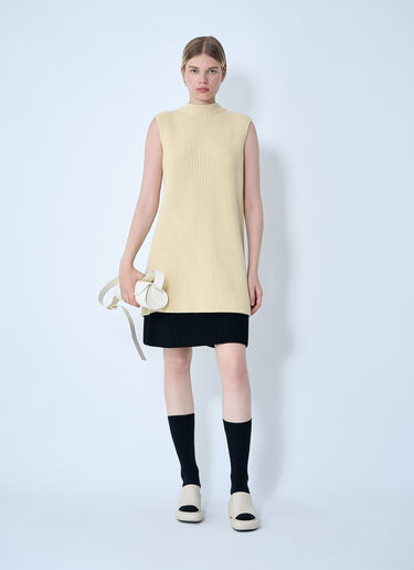 Wool Tunic Top Jil Sander Wool Tunic Top Beige jil0262002