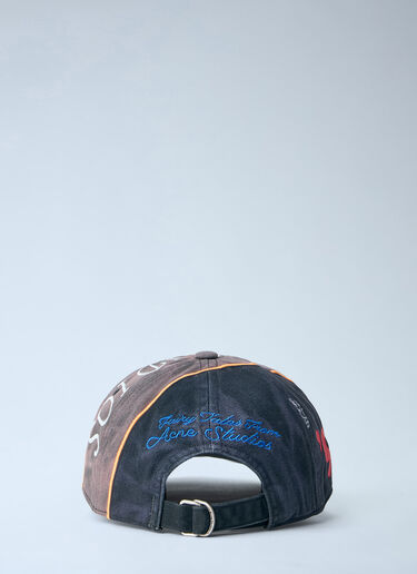 Acne Studios Embroidered Logo Cap Grey acn0164008