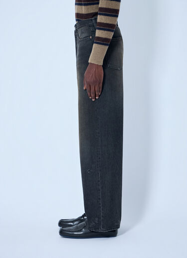 LN-CC® - ssstein: Loose Denim Jeans - Black ssstein Loose Denim Jeans Black sss0164003