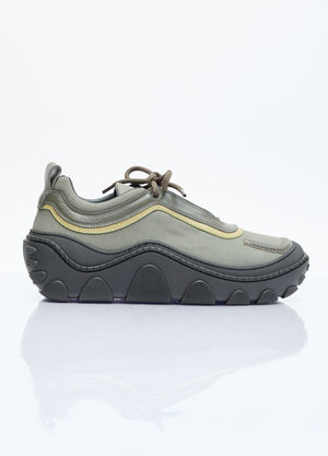Kiko Kostadinov Tonkin Canvas Sneakers Black kko0156015