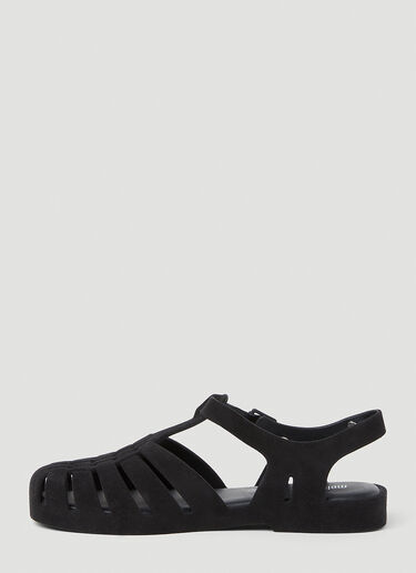 Melissa Possession Velvet Sandals Black mls0254005