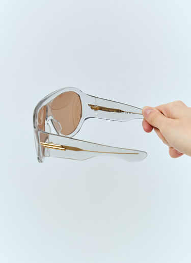 Scudo Shield Sunglasses Bottega Veneta Scudo Shield Sunglasses Clear bos0258001