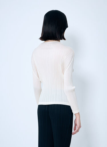 Pleated Top Pleats Please Issey Miyake Pleated Top White plp0259014