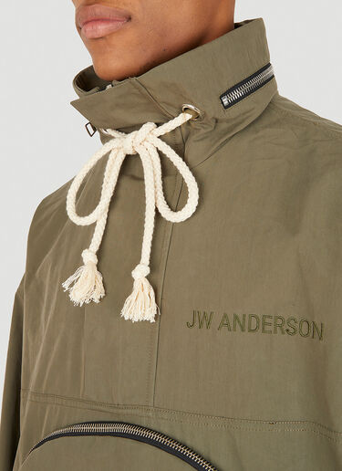 JW Anderson Cap Pouch Jacket Khaki jwa0147027