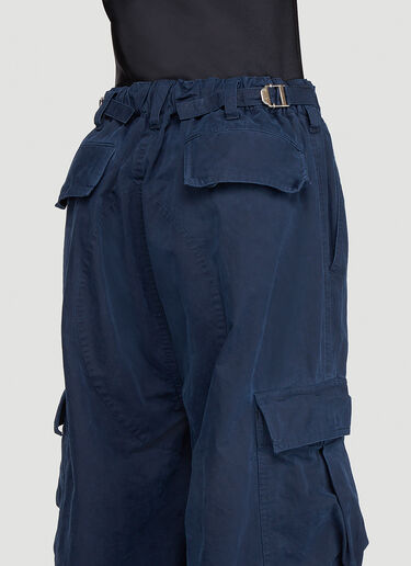 Balenciaga Soft Cargo Pants Blue bal0244060