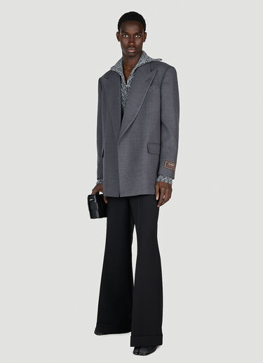 Gucci Tailored Open Blazer Grey guc0152024