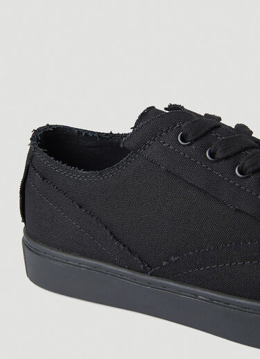 Yohji Yamamoto Raw Trim Sneakers Black yoy0250011