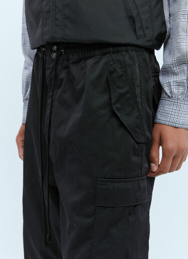 テクニカルカーゴパンツ Junya Watanabe テクニカルカーゴパンツ ブラック jwn0154005