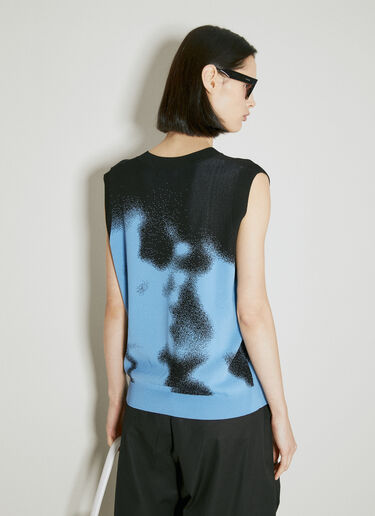 Eytys Rui Smoke Knit Vest Blue eyt0354013