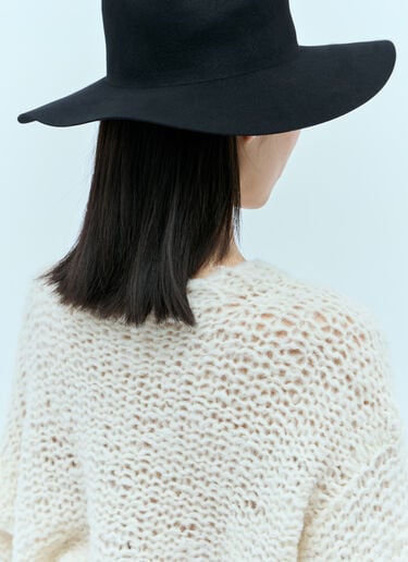 The Row Rosella Hat Black row0255012