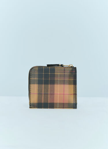 Comme des Garçons Wallet Lenticular Tartan Wallet Multicolour cdw0355001