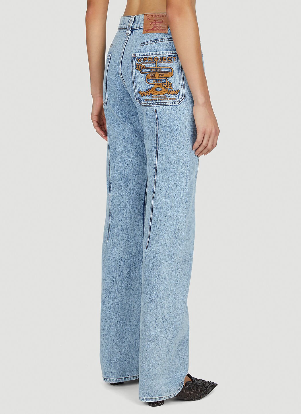 Y/Project Paris Best Jeans in Blue | LN-CC