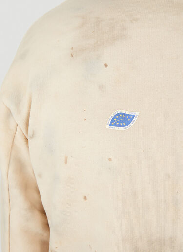 Souvenir x Viron 天然染色圆领运动衫 米色 svn0146004