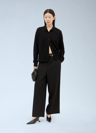 TOTEME Raglan-Sleeve Cashmere Cardigan Black tot0257030