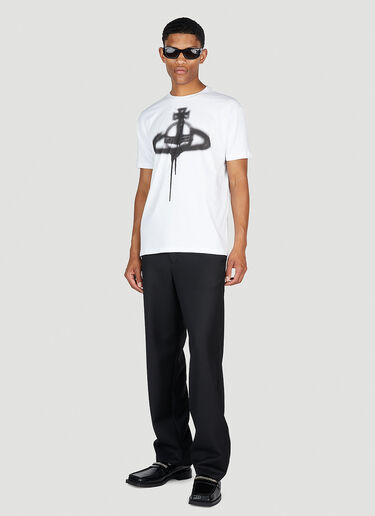 Vivienne Westwood Spray Orb T-Shirt White vvw0153007