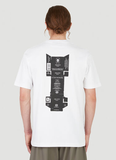 LN-CC® - Death Cigarettes: Death T-Shirt - White Death Cigarettes Death T-Shirt White dec0146019