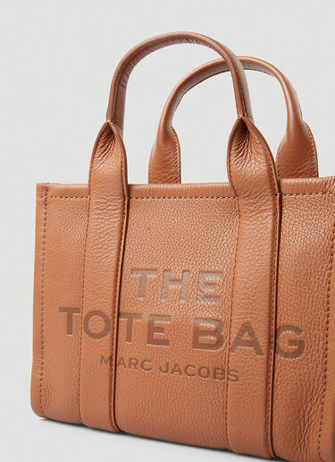 Logo Print Small Tote Bag Marc Jacobs Logo Print Small Tote Bag Brown mcj0247073