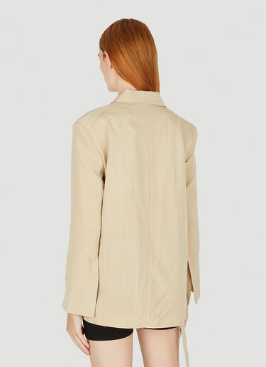 Jacquemus La Veste Baccala Blazer Beige jac0250165