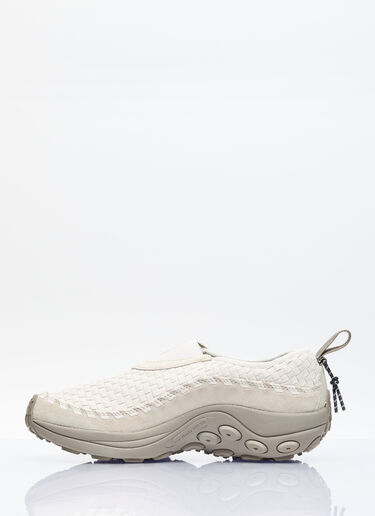 Merrell 1 TRL Jungle Moc Woven Slip-On Shoes Cream mrl0156004