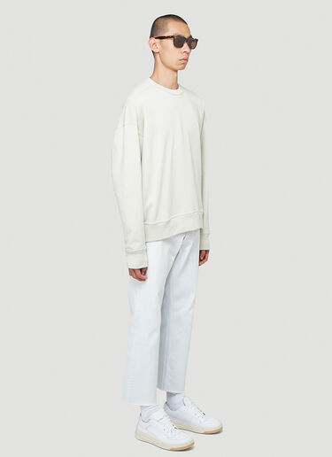 Jil Sander Crewneck Sweatshirt Green jil0142019