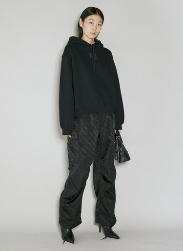 Alexander Wang ジャカード　カーゴパンツ ブラック awg0254011