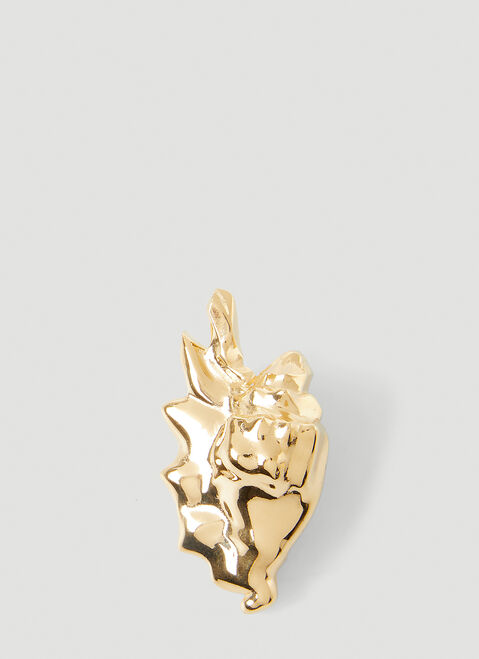 Versace Shell Ear Cuff Gold ver0155041