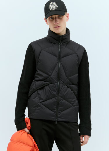 패디드 집업 가디건 Moncler 패디드 집업 가디건 블랙 mon0158030