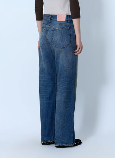 LN-CC® - Acne Studios: Regular Fit 2021F Jeans - Blue Acne Studios Regular Fit 2021F Jeans Blue acn0265054
