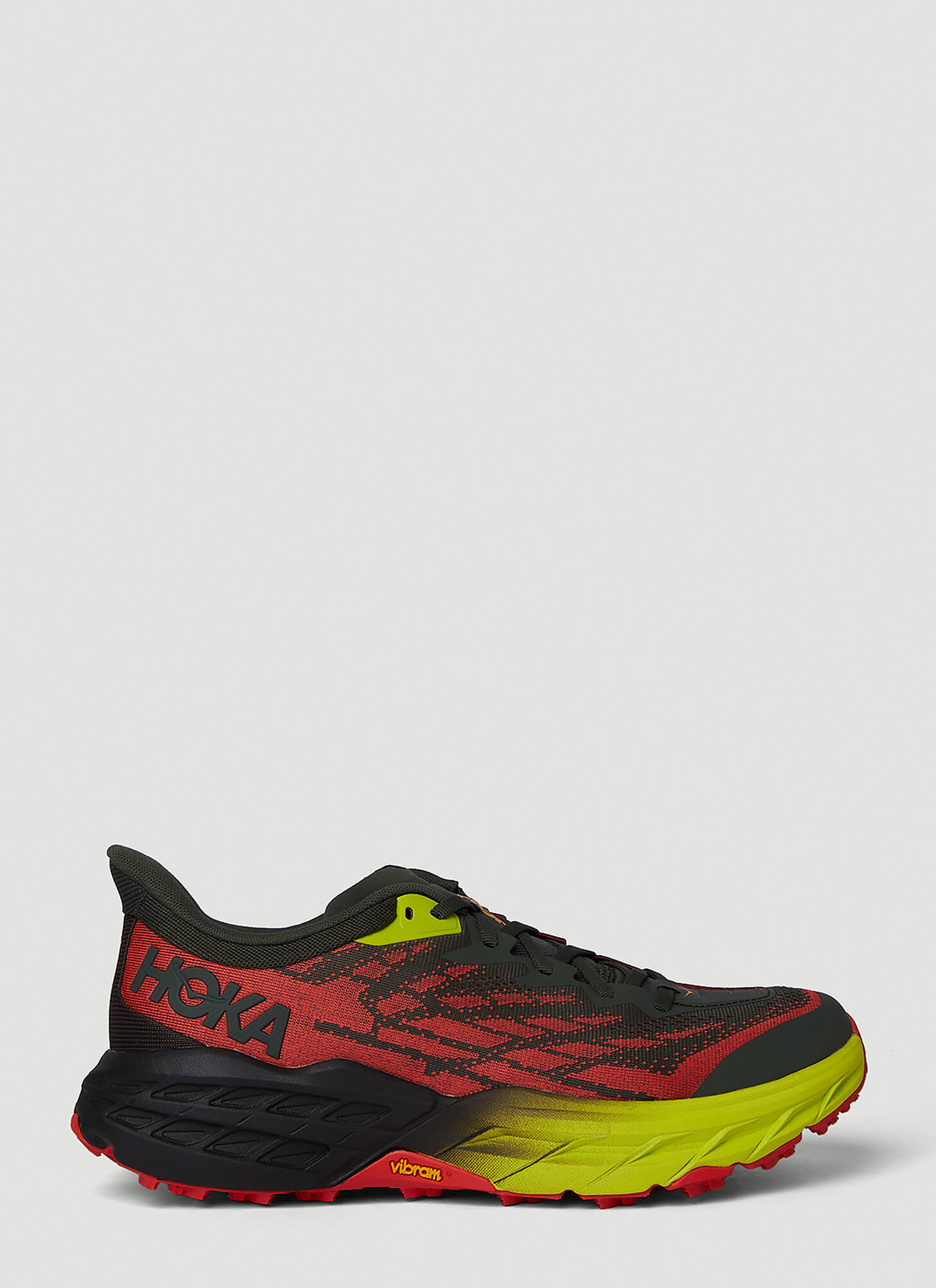 Hoka One One Speedgoat 5 Running Shoe In Red