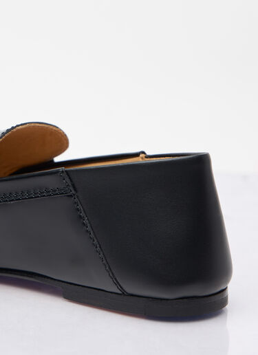 Jacquemus Les Mocassins Carre Loafers Black jac0258069
