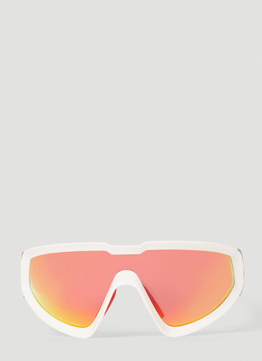 Moncler Wrapid Shield Sunglasses Orange mon0351007