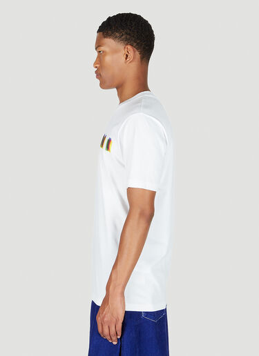 로고 프린트 티셔츠 Marni 로고 프린트 티셔츠 White mni0152005