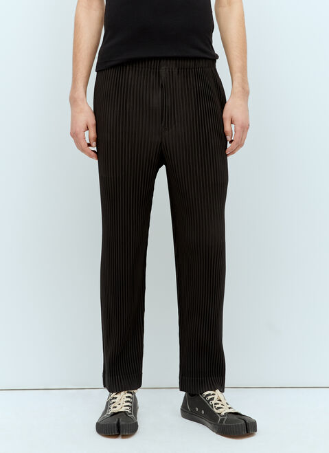 Homme Plissé Issey Miyake Monthly Colors: January Pleated Pants Blue hmp0156008